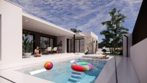 foto vivienda de la promoción de laguar