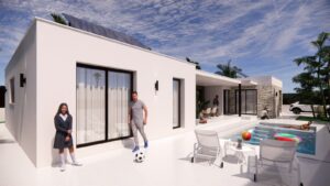 foto vivienda de la promoción de laguar